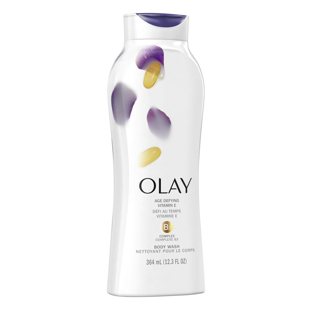 Olay Age Defying Body Wash with Vitamin E, 12.3 Oz